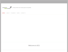 Tablet Screenshot of devcapstrategies.com